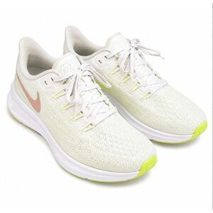 Nike Downshifter Running Shoes White Pink Neon Yellow Mesh Lace Up Sneakers Wome